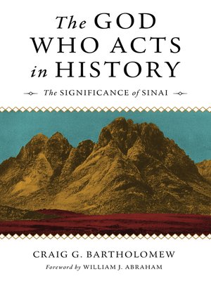 cover image of The God Who Acts in History